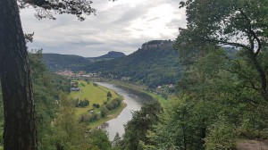 Blick zurück auf Königstein